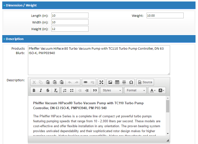 System ERP dla firmy handlowo-usługowej - CMS