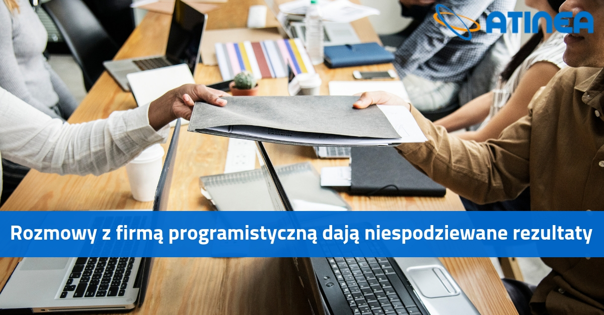 Rozmowa z firmą programistyczną